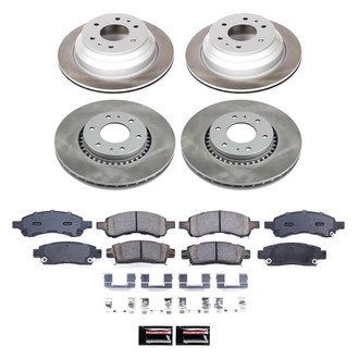 PowerStop® - Semi Coated Disc Brake Kit