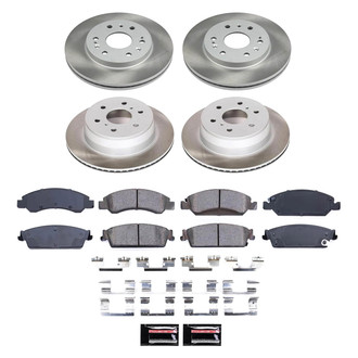 PowerStop® - Semi Coated Disc Brake Kit