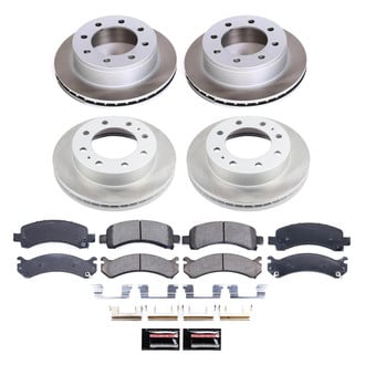 PowerStop® - Semi Coated Front and Rear Disc Brake Kit