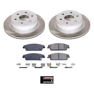 PowerStop® - Semi Coated Rear Disc Brake Kit
