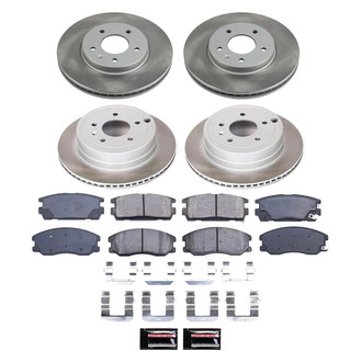 PowerStop® - Semi Coated Disc Brake Kit