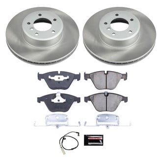 PowerStop® - Semi Coated Front Disc Brake Kit
