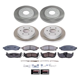 PowerStop® - Semi Coated Disc Brake Kit