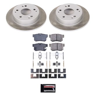 PowerStop® - Semi Coated Rear Disc Brake Kit
