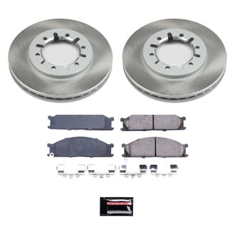 PowerStop® SC2278 - Semi Coated Front Disc Brake Kit