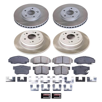 PowerStop® - Semi Coated Disc Brake Kit