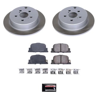 PowerStop® - Semi Coated Rear Disc Brake Kit