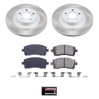 PowerStop® - Semi Coated Front Disc Brake Kit