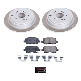 PowerStop® - Semi Coated Rear Disc Brake Kit