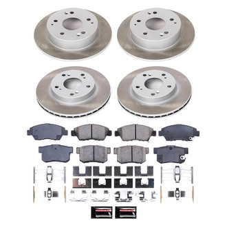 PowerStop® - Semi Coated Disc Brake Kit