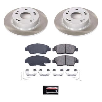 PowerStop® - Semi Coated Front Disc Brake Kit