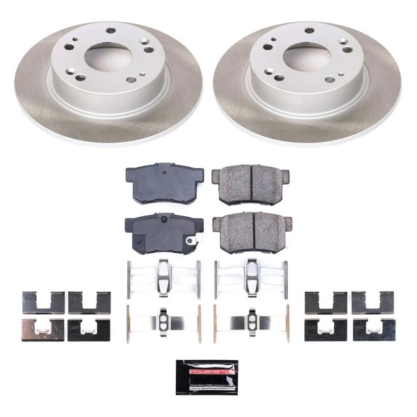  PowerStop® - Semi Coated Rear Disc Brake Kit