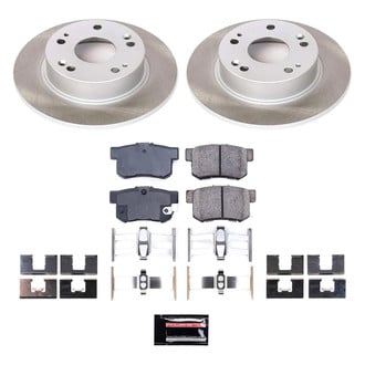 PowerStop® - Semi Coated Rear Disc Brake Kit
