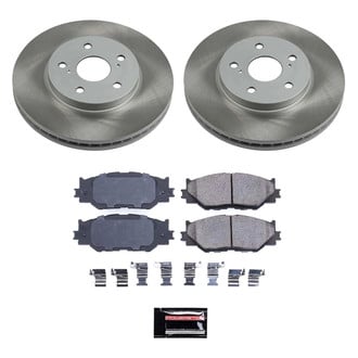 PowerStop® - Semi Coated Front Disc Brake Kit