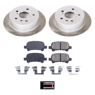 PowerStop® - Semi Coated Rear Disc Brake Kit