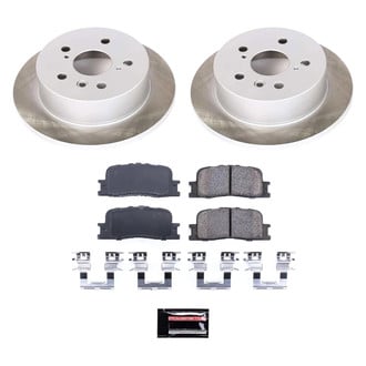 PowerStop® - Semi Coated Rear Disc Brake Kit