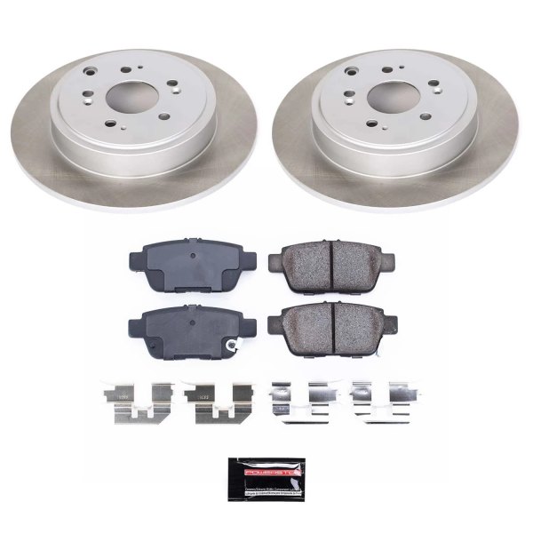  PowerStop® - Semi Coated Rear Disc Brake Kit