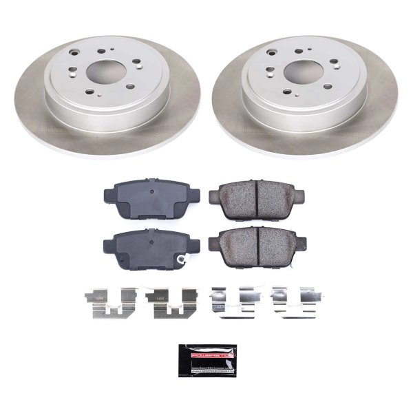  PowerStop® - Semi Coated Rear Disc Brake Kit