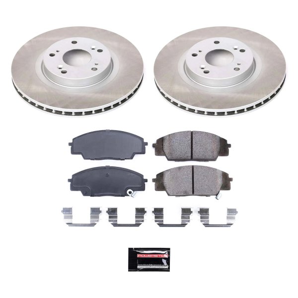  PowerStop® - Semi Coated Front Disc Brake Kit