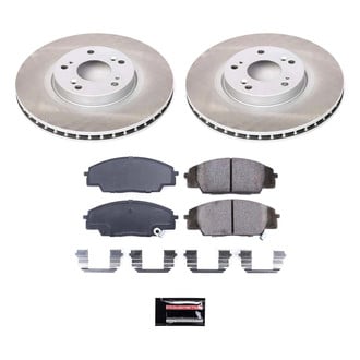 PowerStop® - Semi Coated Front Disc Brake Kit