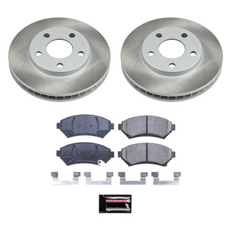 PowerStop® - Semi Coated Disc Brake Kit