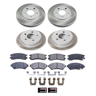 PowerStop® - Semi Coated Disc Brake Kit