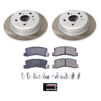 PowerStop® - Semi Coated Rear Disc Brake Kit