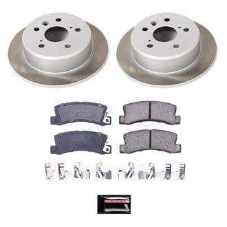 PowerStop® - Semi Coated Rear Disc Brake Kit