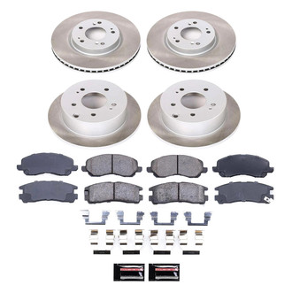 PowerStop® - Semi Coated Disc Brake Kit