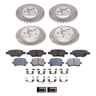 PowerStop® - Semi Coated Disc Brake Kit