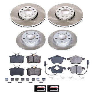 PowerStop® - Semi Coated Disc Brake Kit