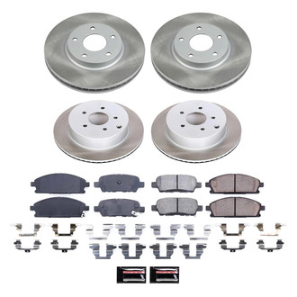 PowerStop® - Semi Coated Disc Brake Kit
