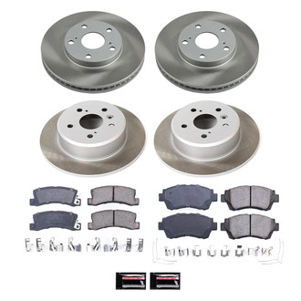 PowerStop® - Semi Coated Disc Brake Kit