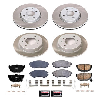 PowerStop® - Semi Coated Disc Brake Kit