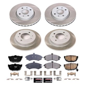 PowerStop® - Semi Coated Disc Brake Kit