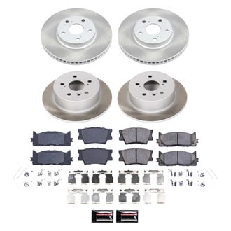 PowerStop® - Semi Coated Disc Brake Kit