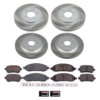 PowerStop® - Semi Coated Disc Brake Kit