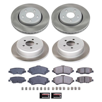 PowerStop® - Semi Coated Disc Brake Kit