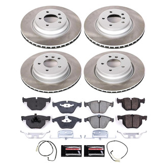 PowerStop® - Semi Coated Front and Rear Disc Brake Kit