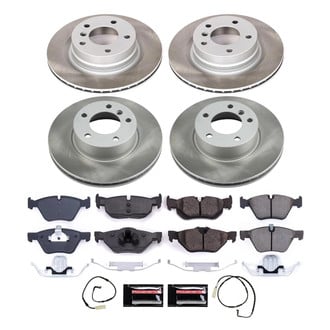 PowerStop® - Semi Coated Front and Rear Disc Brake Kit