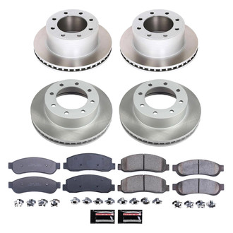 PowerStop® - Semi Coated Front and Rear Disc Brake Kit