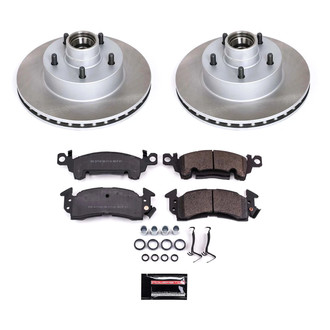PowerStop® - Semi Coated Front Disc Brake Kit