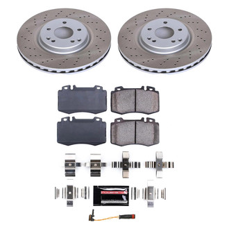 PowerStop® - Semi Coated Front Disc Brake Kit