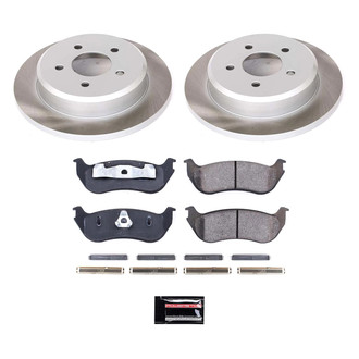 PowerStop® - Semi Coated Rear Disc Brake Kit