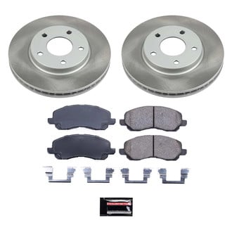 PowerStop® - Semi Coated Front Disc Brake Kit