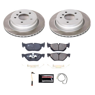 PowerStop® - Semi Coated Rear Disc Brake Kit