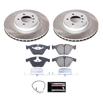 PowerStop® - Semi Coated Front Disc Brake Kit