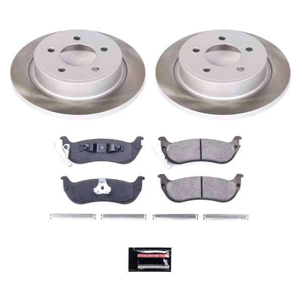  PowerStop® - Semi Coated Rear Disc Brake Kit