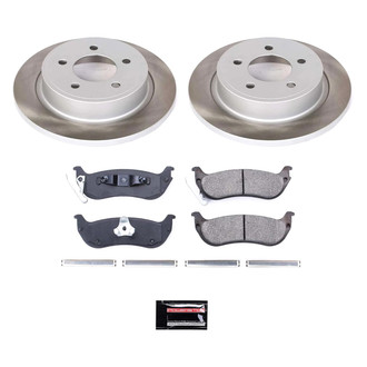 PowerStop® - Semi Coated Rear Disc Brake Kit