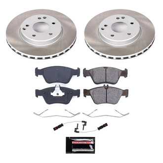 PowerStop® - Semi Coated Front Disc Brake Kit